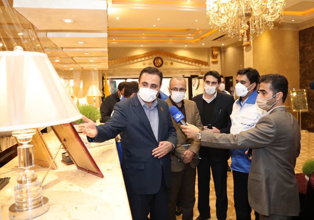 رئیس ستاد هماهنگی خدمات سفر از هتل بزرگ تهران بازدید کرد